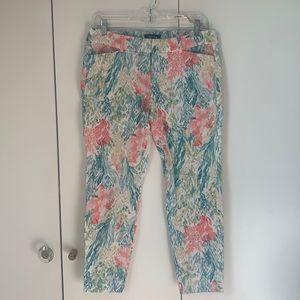 Old navy flower jeans